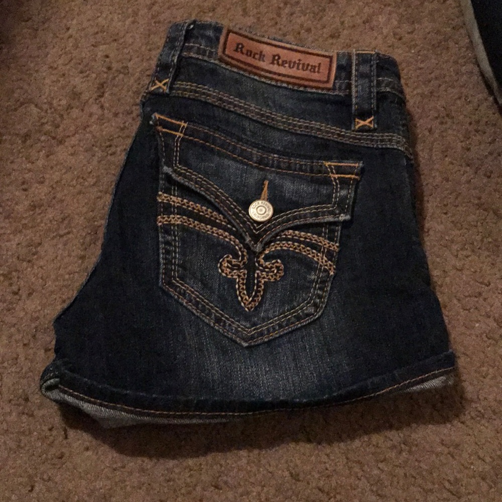 NWOT ~ Authentic rock  revival shorts